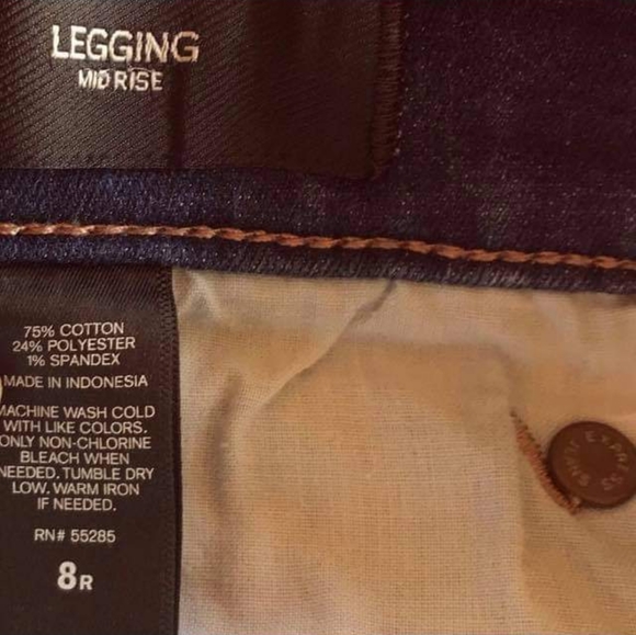 Express legging mid-rise jeans size 8 r - Picture 4 of 9